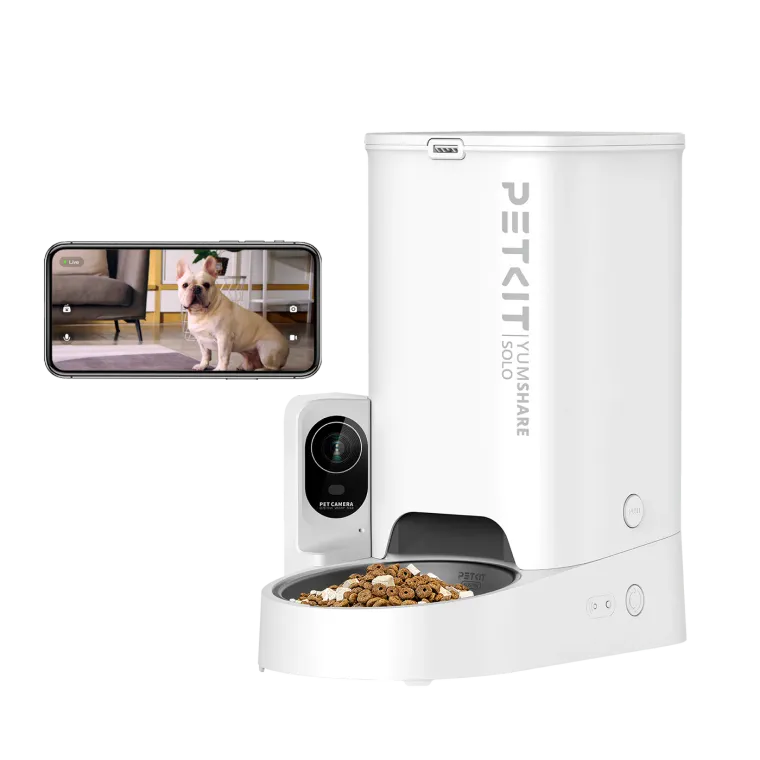 PETKIT YumShare Solo 2 mit Kamera und Edelstahl-Futternapf
