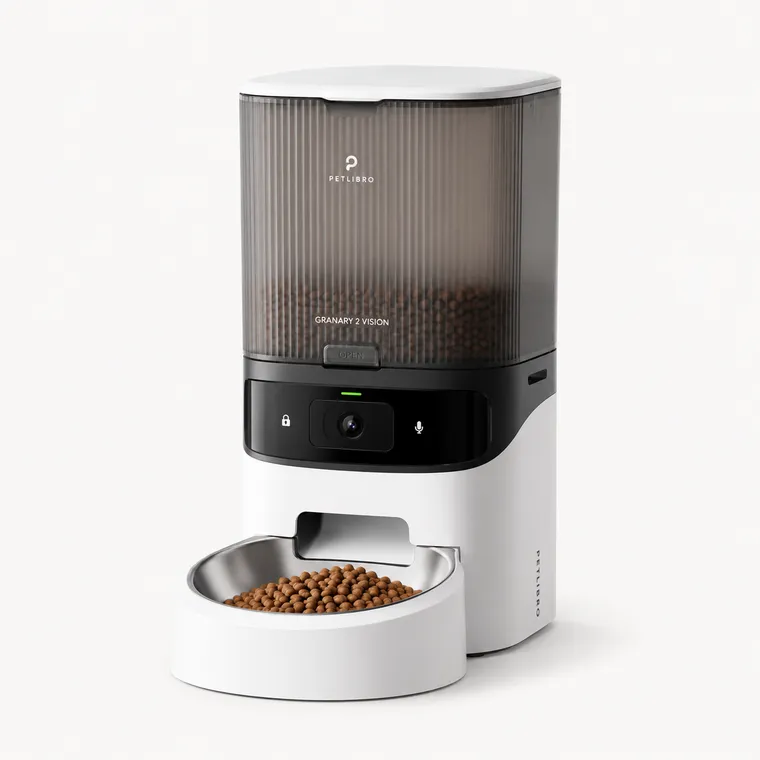 PETLIBRO-App mit Fressprotokoll des Granary 2 Vision