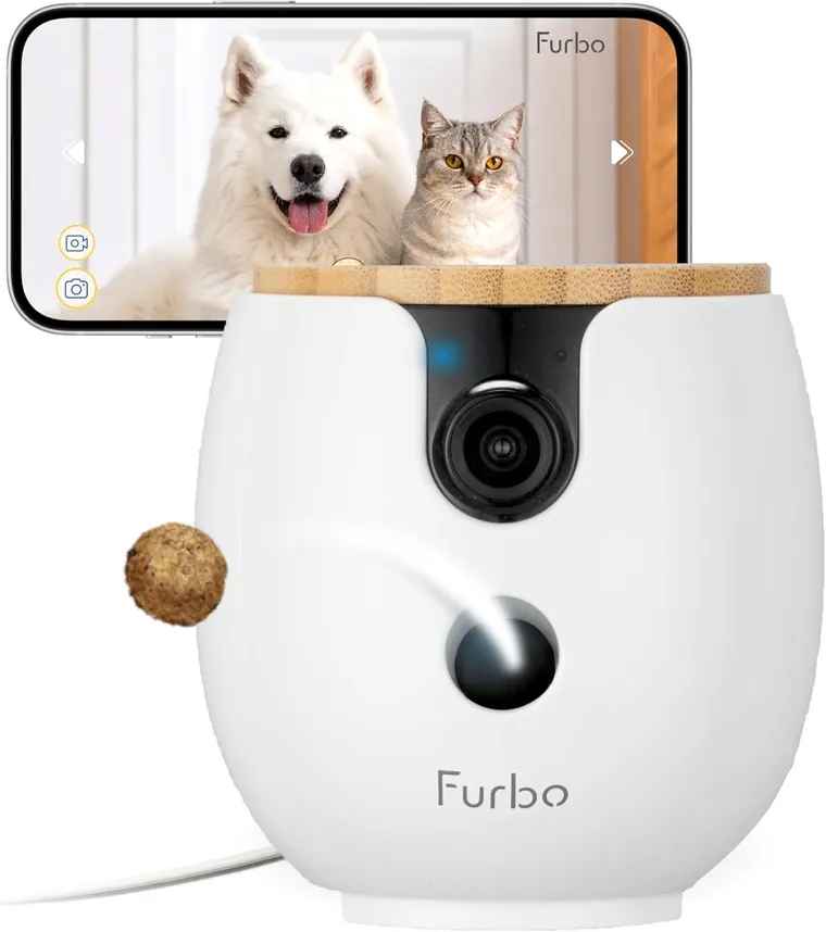Furbo Mini 360 in redaktioneller Produktdarstellung