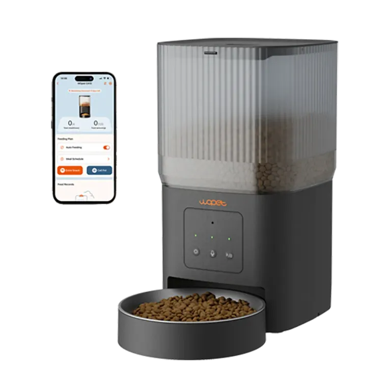 WOPET Cube Air WiFi Pet Feeder CA10 in redaktioneller Produktdarstellung