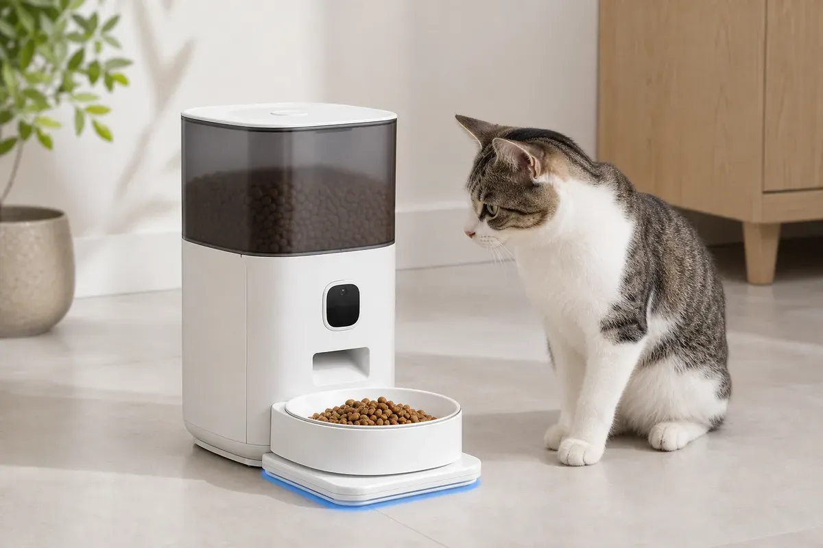 PawSync Smart Pet Feeder, weitere redaktionelle Ansicht 1