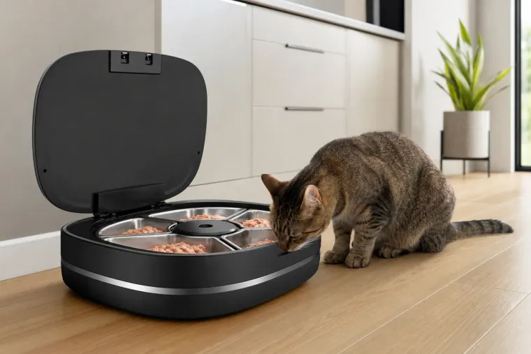 PetSafe FreshFeed Refrigerated Pet Feeder, weitere redaktionelle Ansicht 1