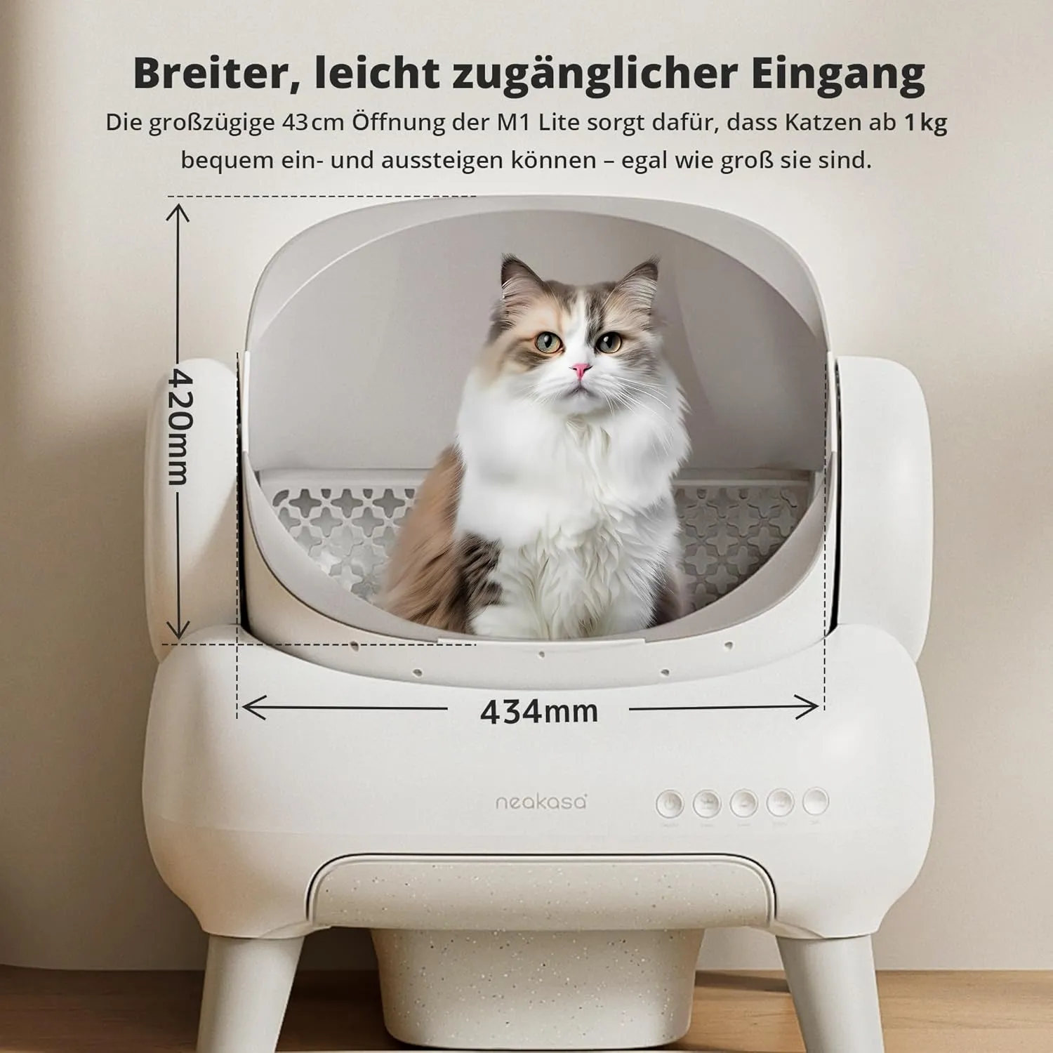 Neakasa M1 Plus Lite – Produktansicht 2