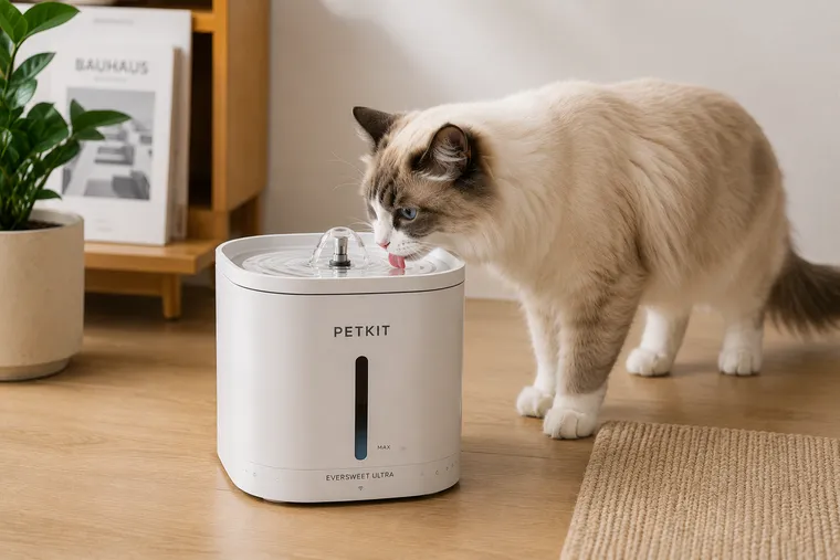 PETKIT Eversweet Ultra in einem Mehrkatzenhaushalt